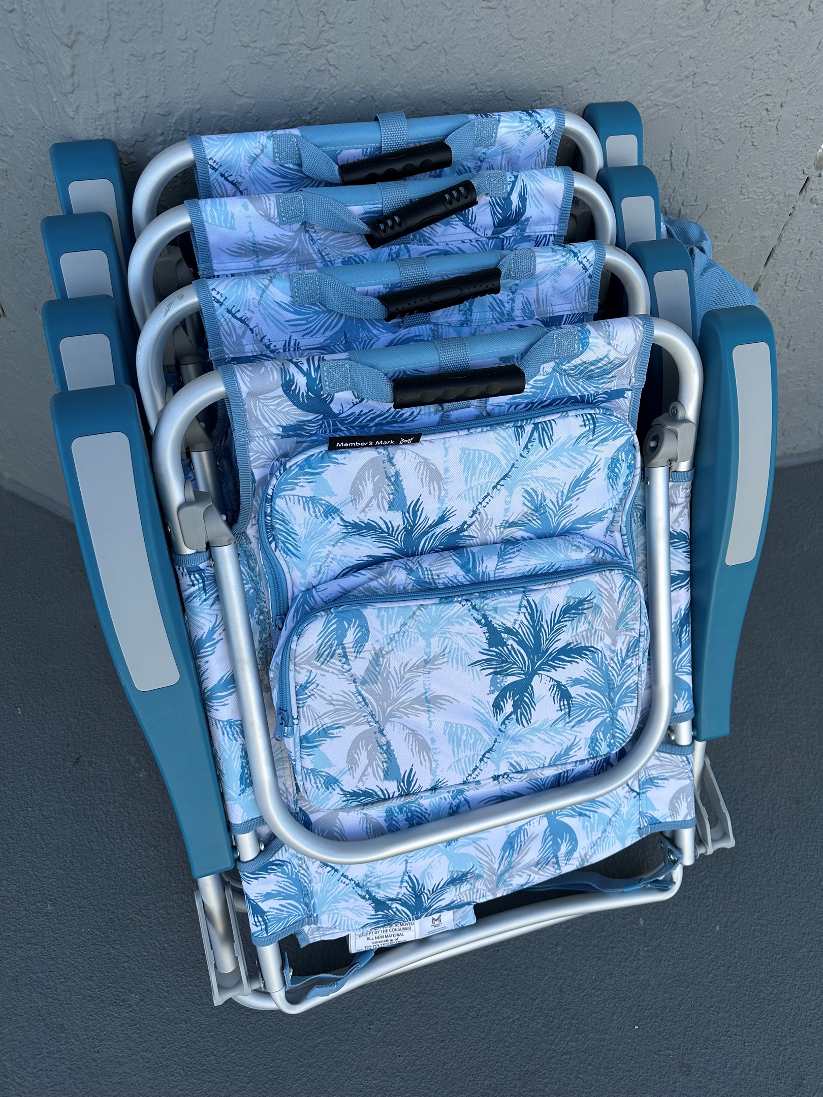 Beach chairs on the balcony for your use.