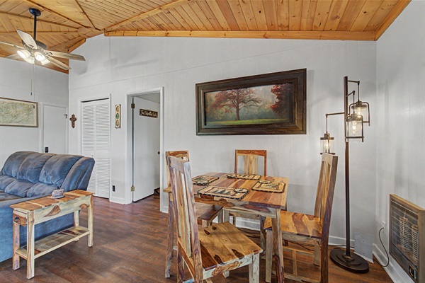 Wood Dining Table for Four