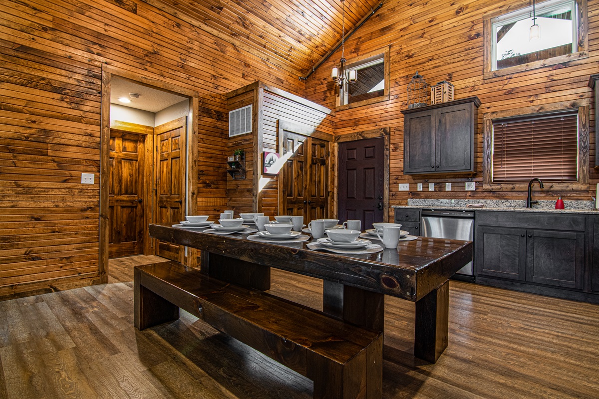 Comfortable seating for 8 guests