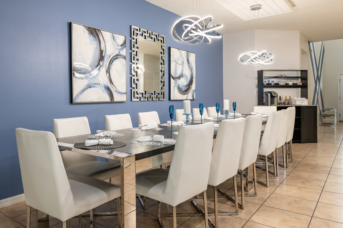 Dining Area with Coffee Bar