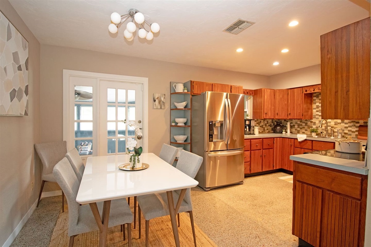Large kitchen area