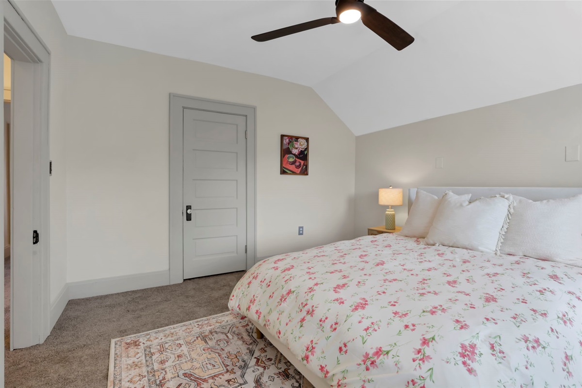 Bedroom 1, with closet