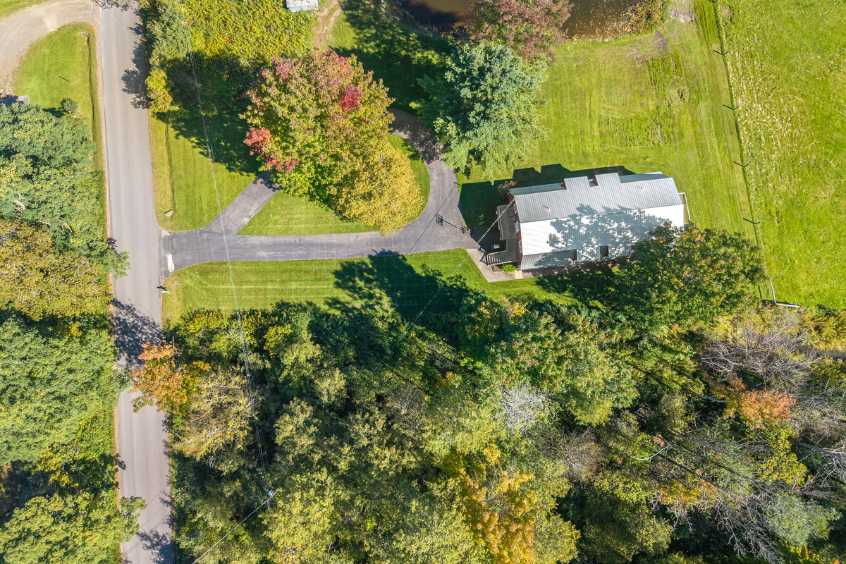 Breezy Acre Farm Apartments from above