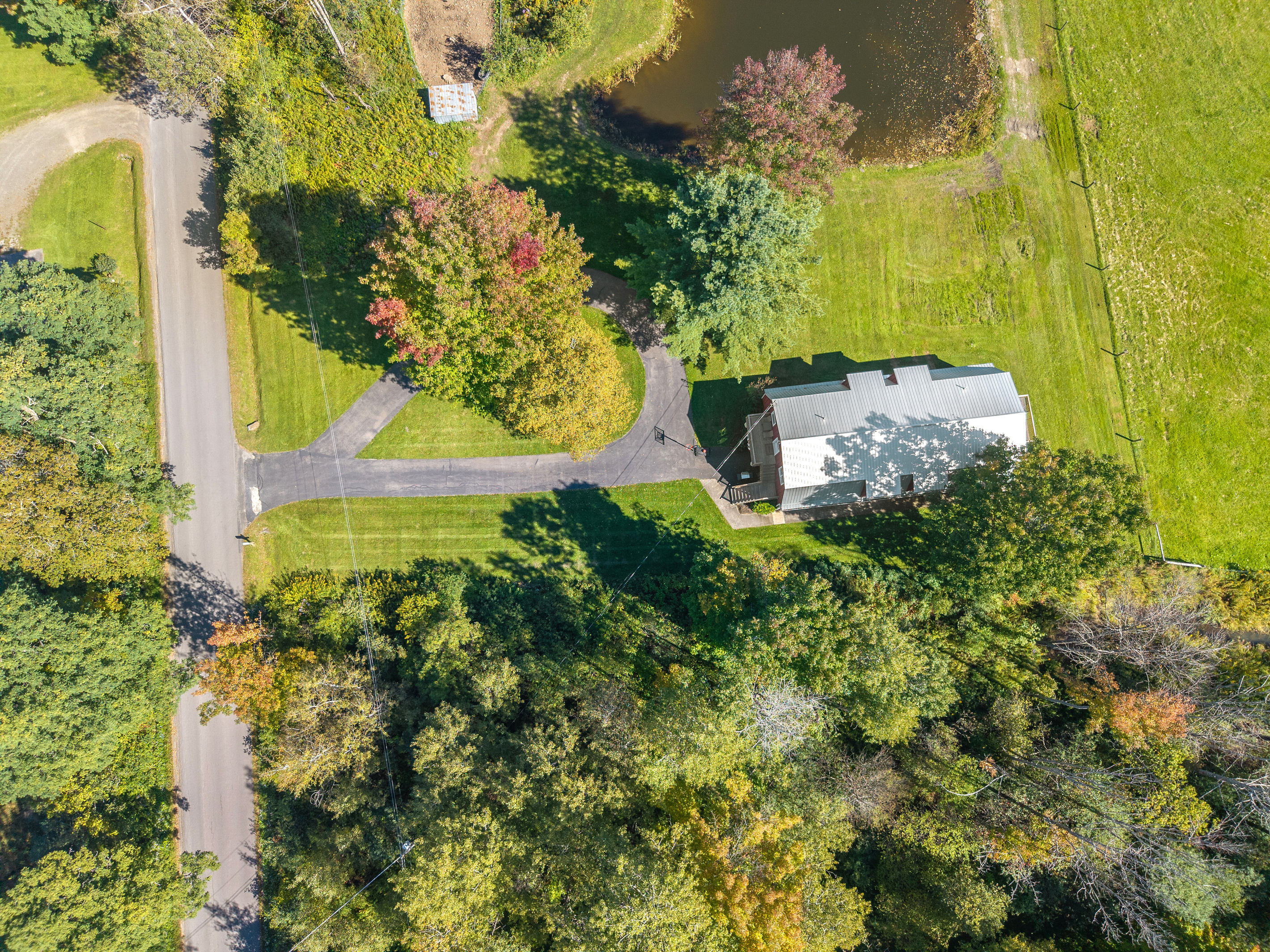 Breezy Acre Farm Apartments from above