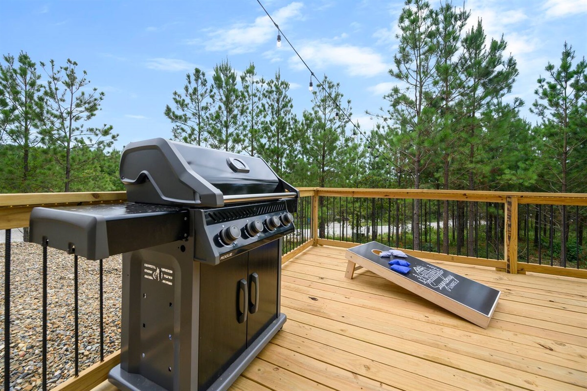 BBQ and Corn Hole 