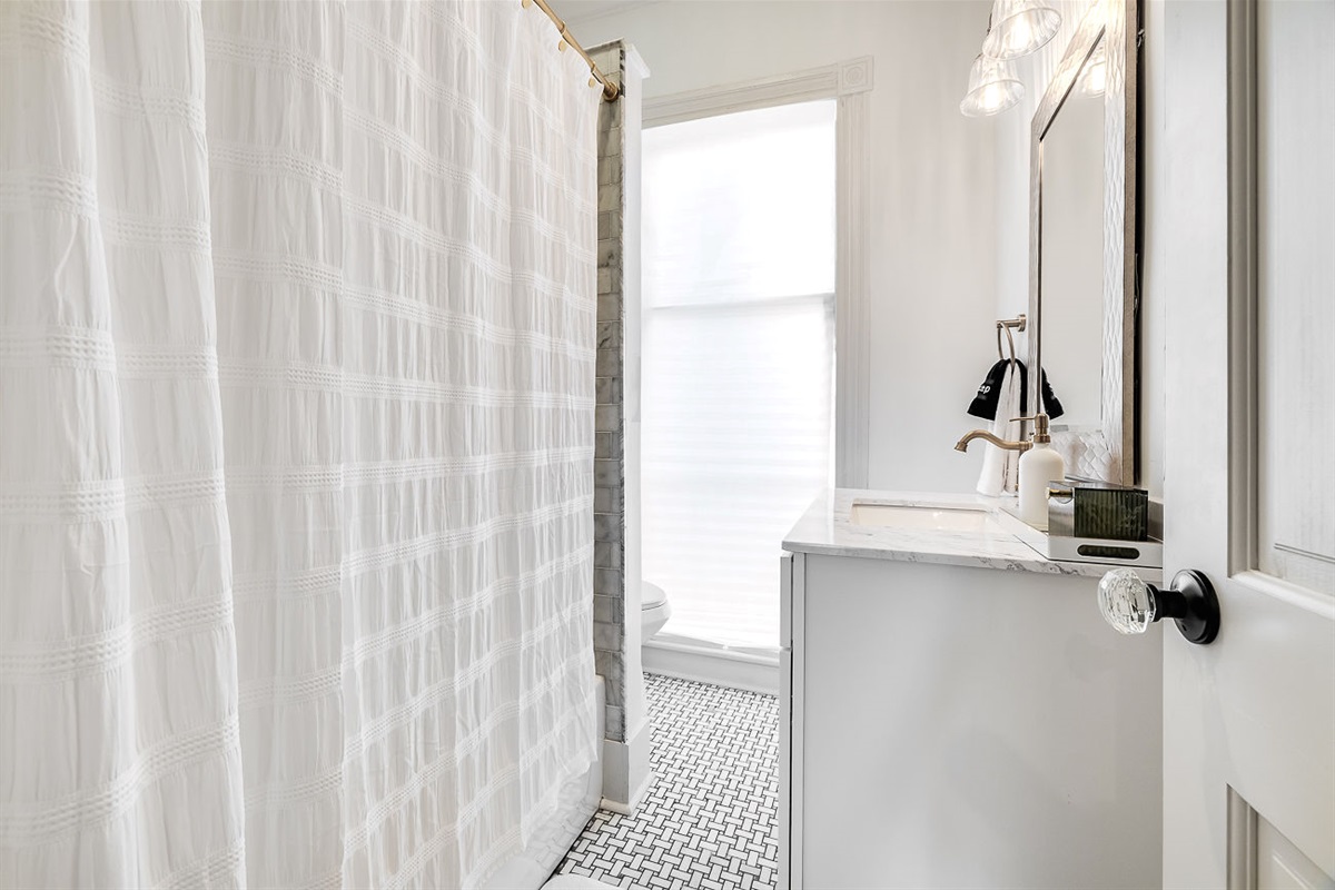 Full bathroom upstairs