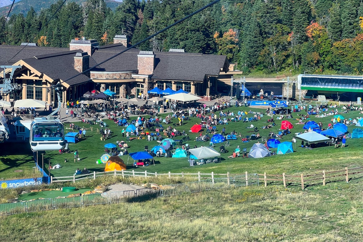 Celebrate fall at Snowbasin’s famous Oktoberfest.