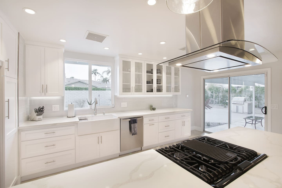 Kitchen, remodeled with new appliances
