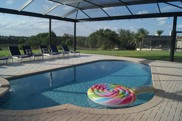 Pool time Peace and Tranquility