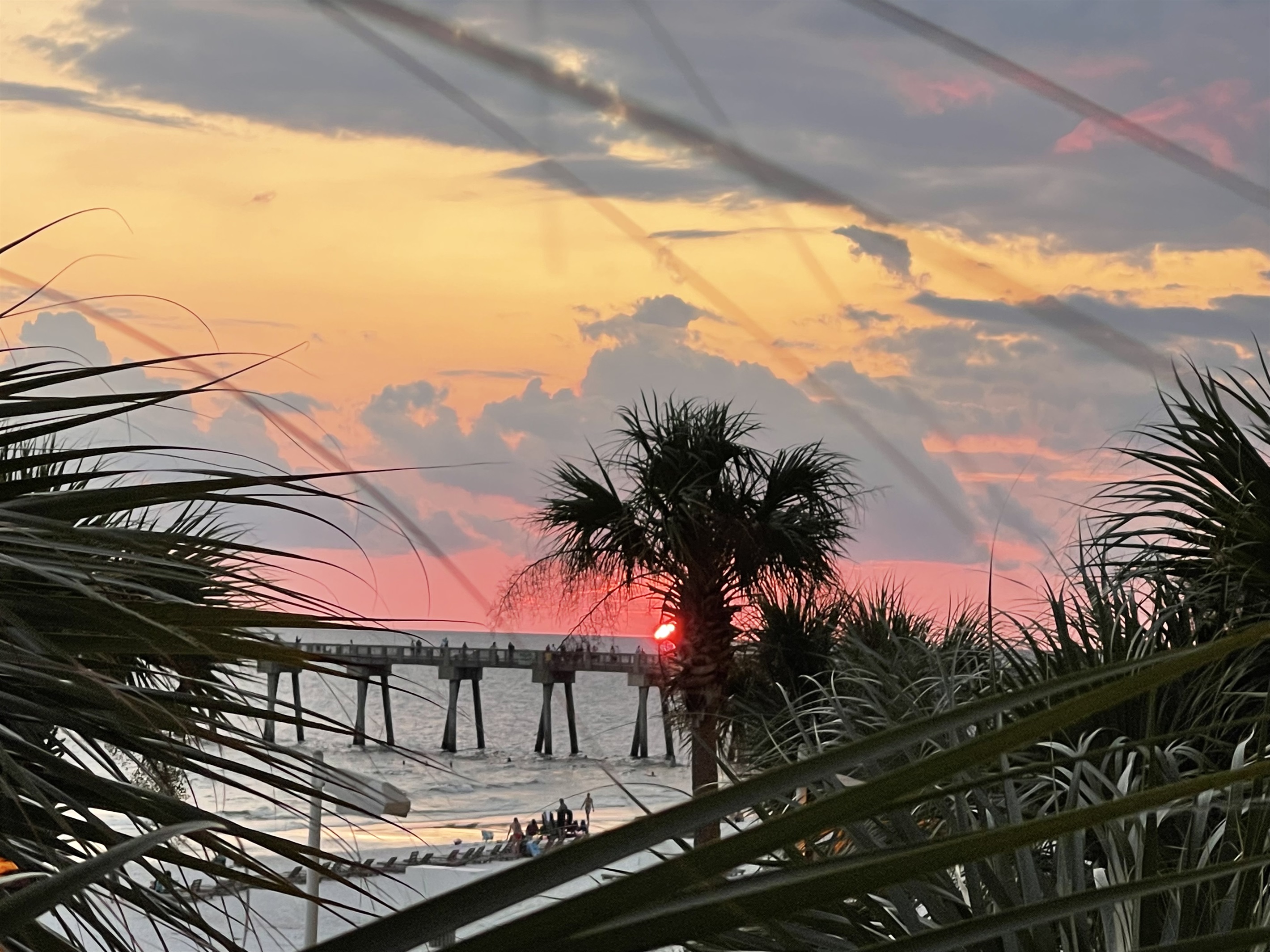 Western view from patio
