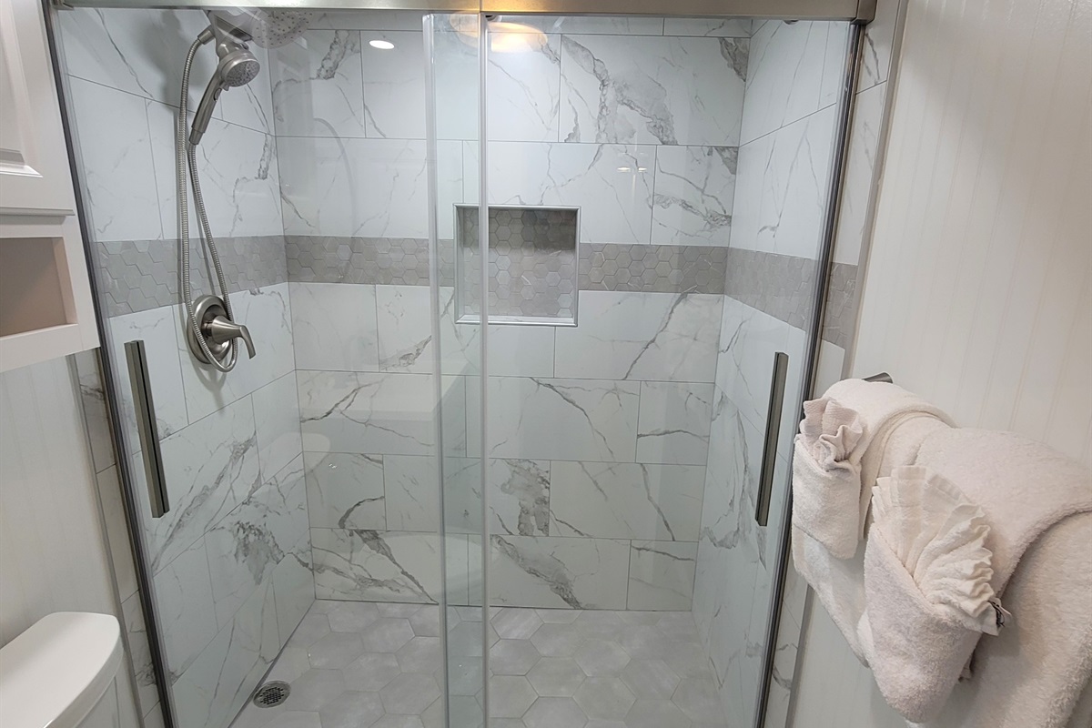 Stunning newly renovated bathroom