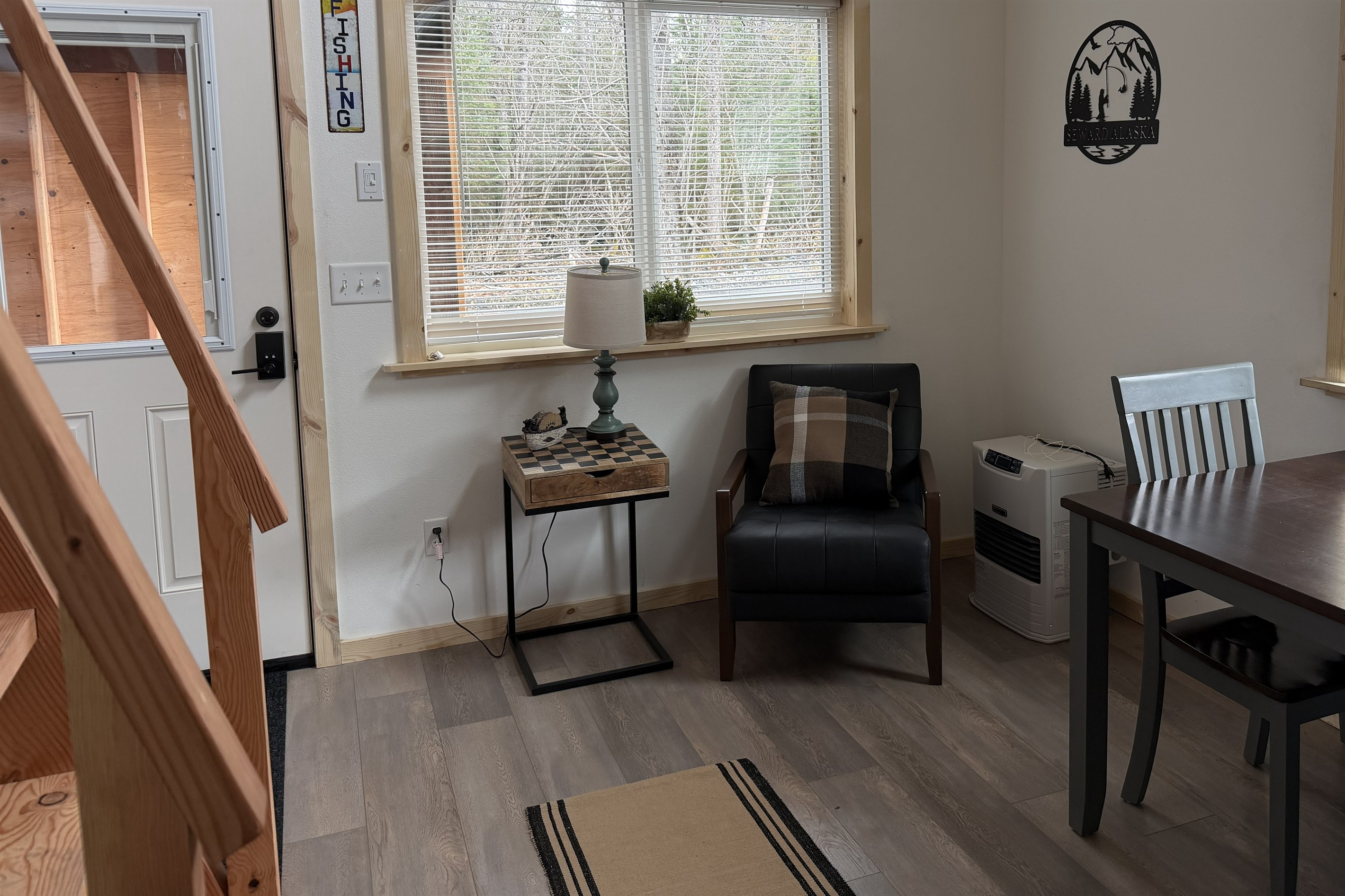 Sitting area on main floor