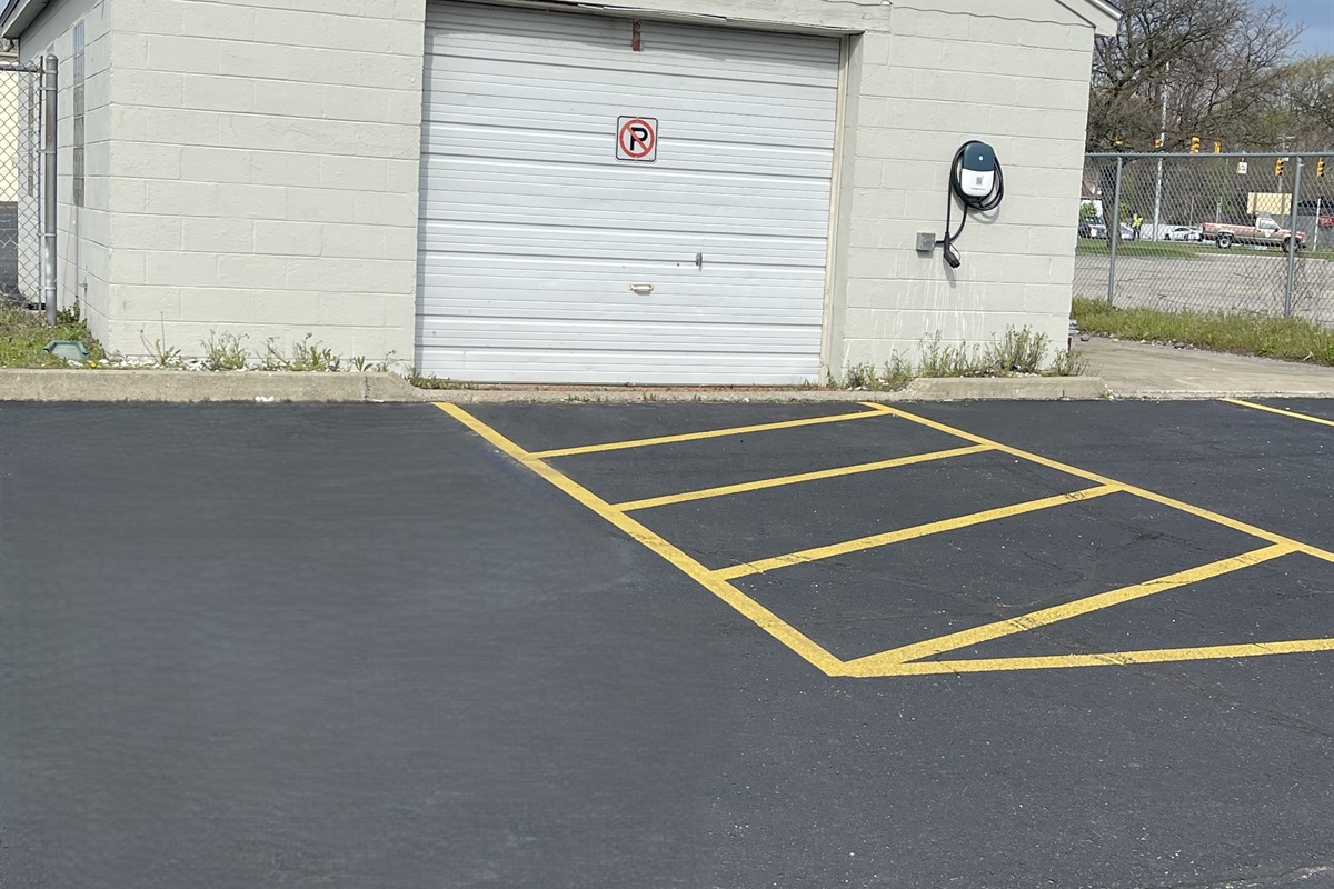 EV Charger Available for your convenience!