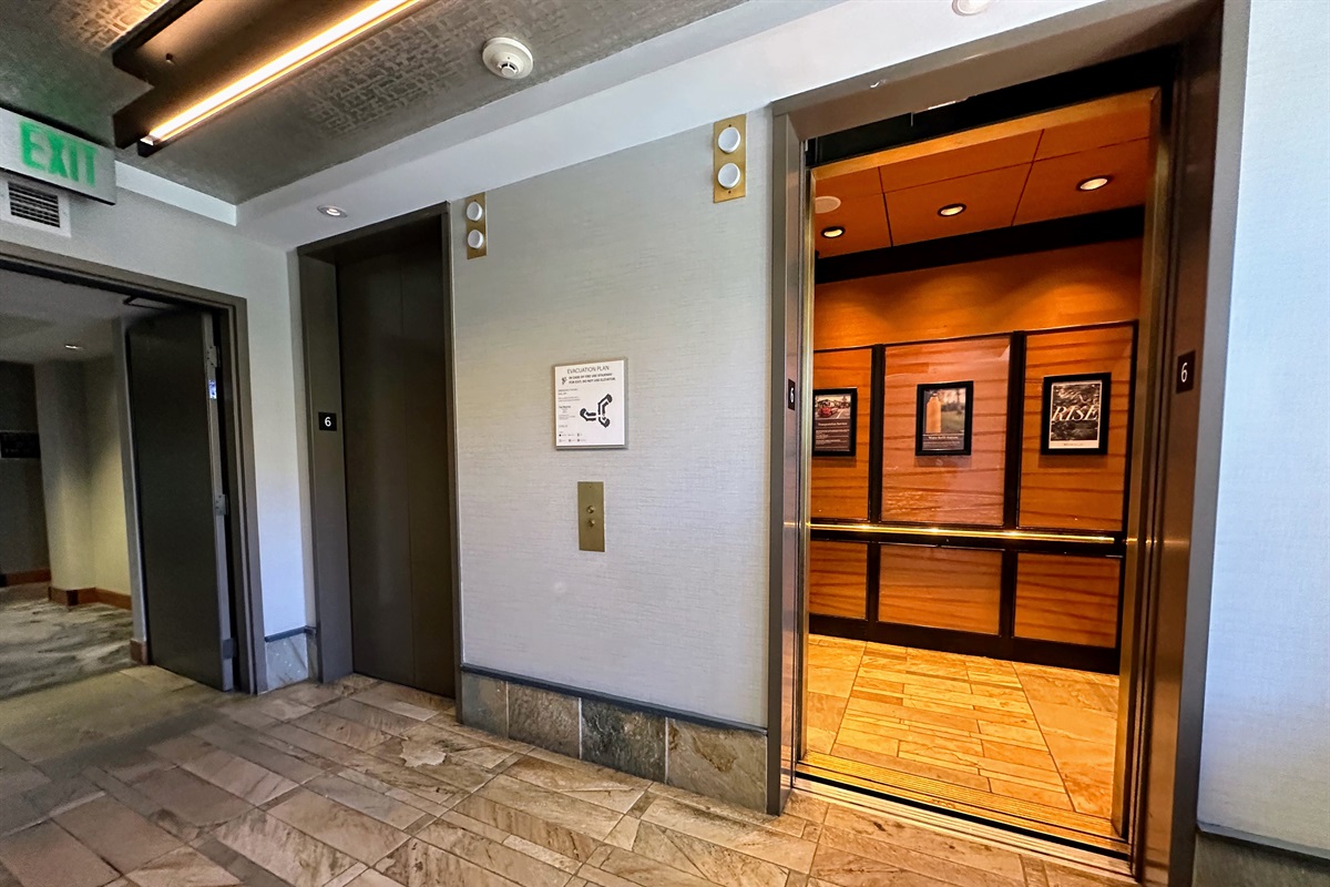 Elevator access makes moving between the garage, lobby, and residence easy and effortless.