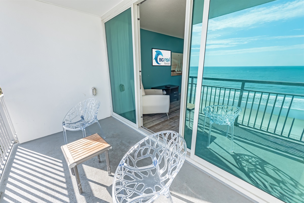 Amazing View from the Balcony!