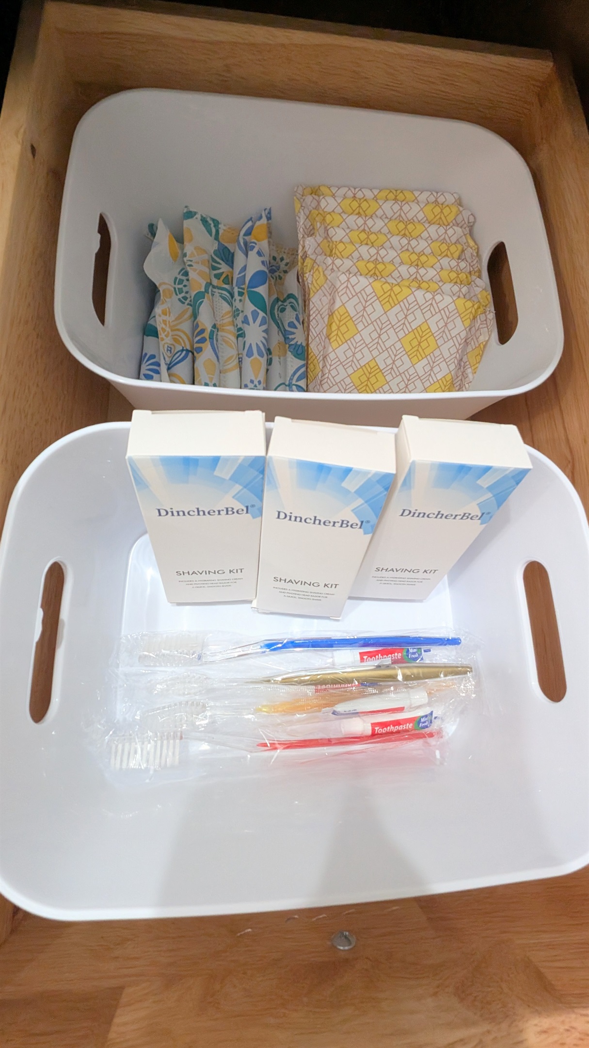 Forgot something? We provide extra toiletries to help!