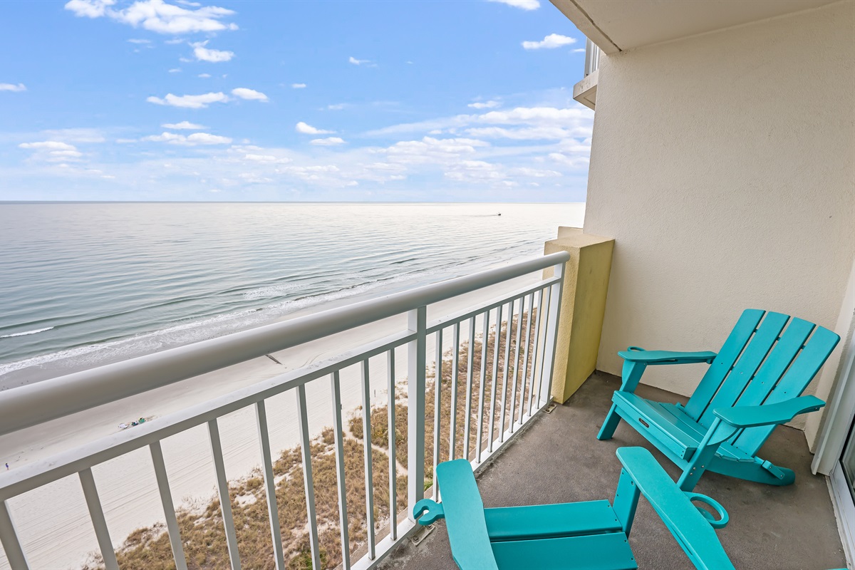 Amazing View from the Balcony!