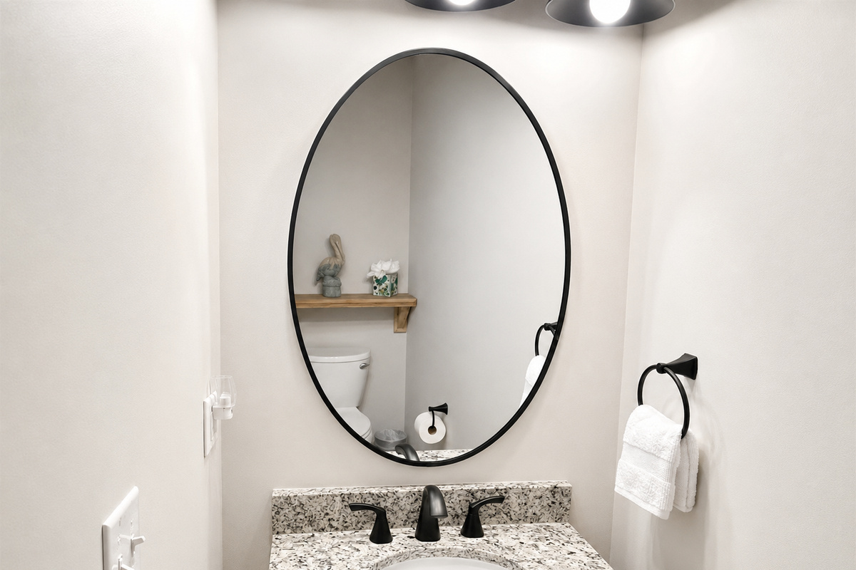 Half bath in bunk room