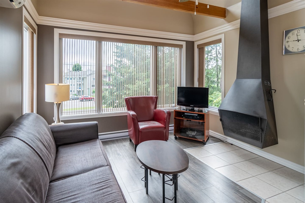 Open Living Space Filled with Natural Light