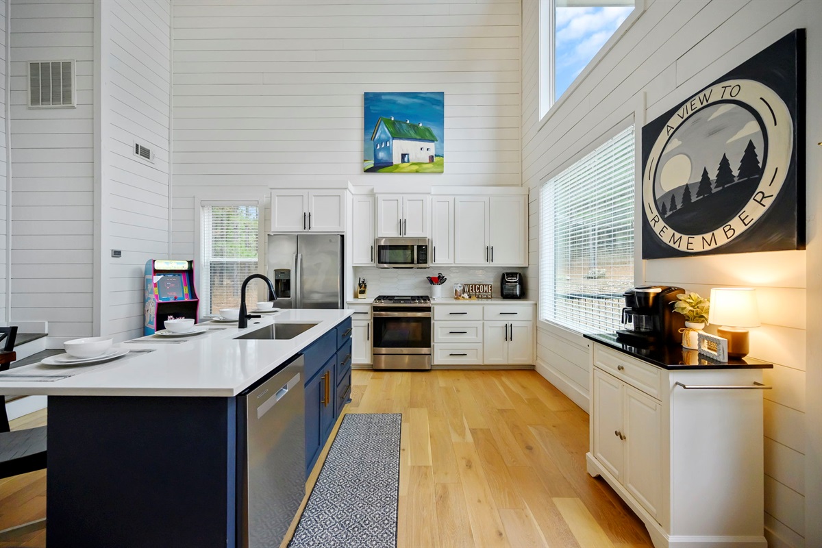 Chef&rsquo;s kitchen + coffee bar dreams ☕