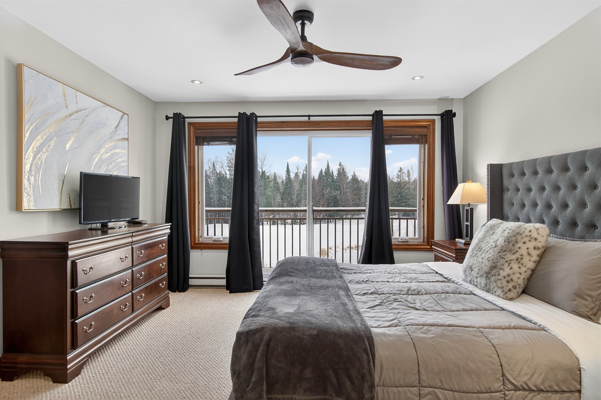 Bright spacious king master bedroom