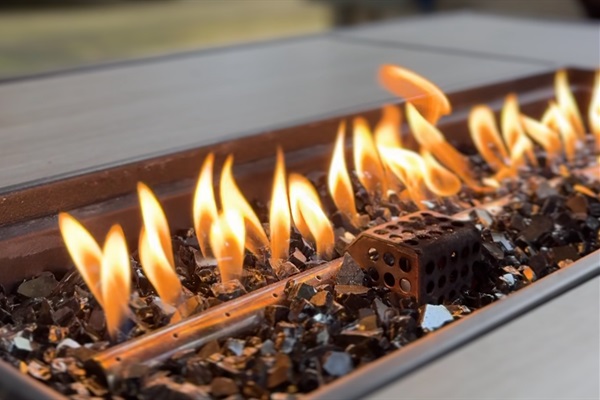 We like ease. And it’s very easy to start up the fire table and gather around