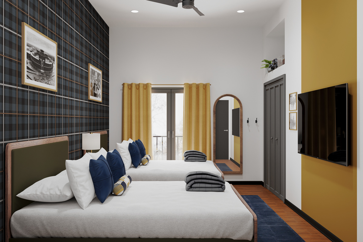 THIS IS A RENDERING - Bedroom 3 - Renovation expected to be completed by August 6th. 