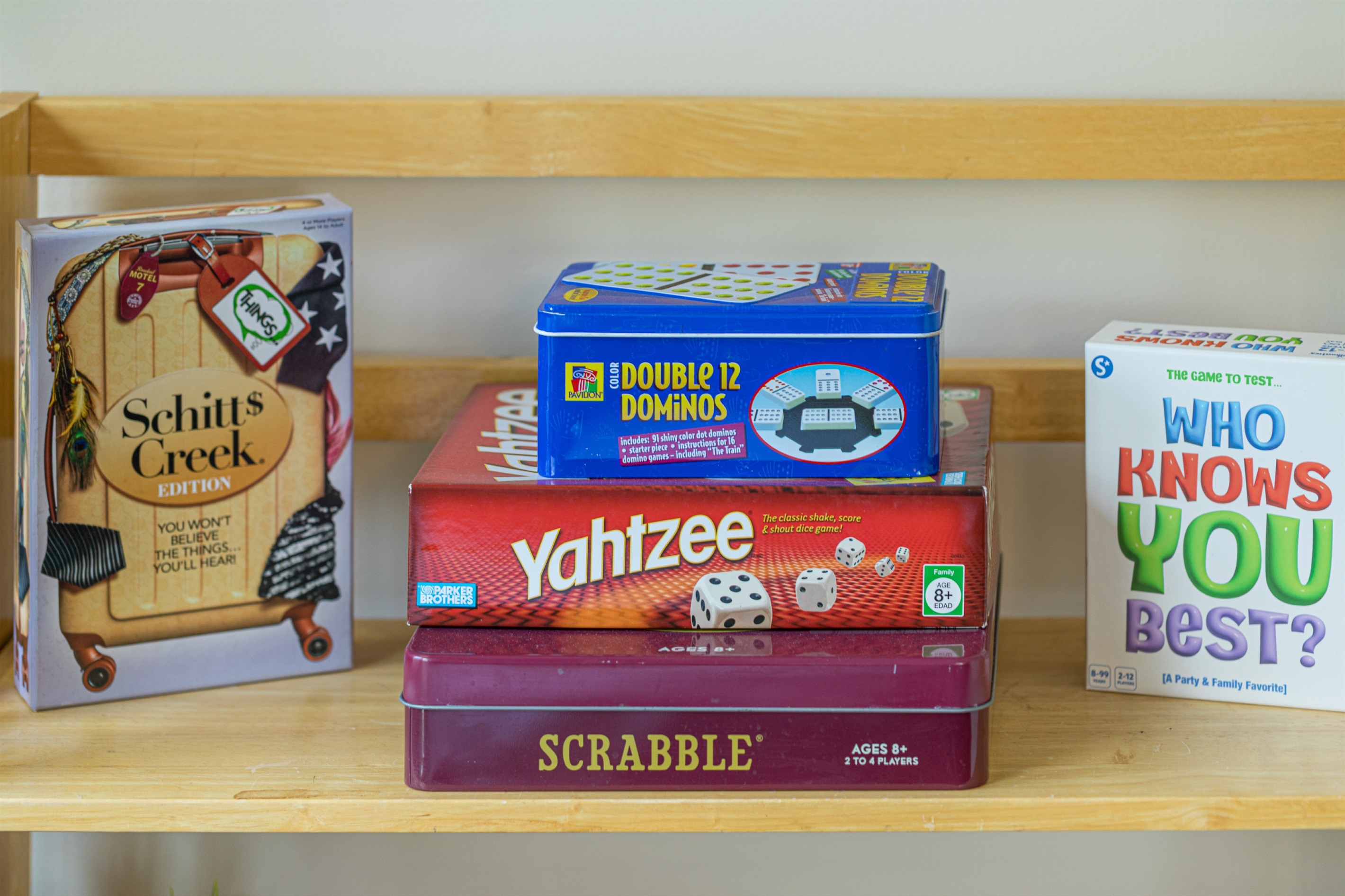 Enjoy game night with family and friends