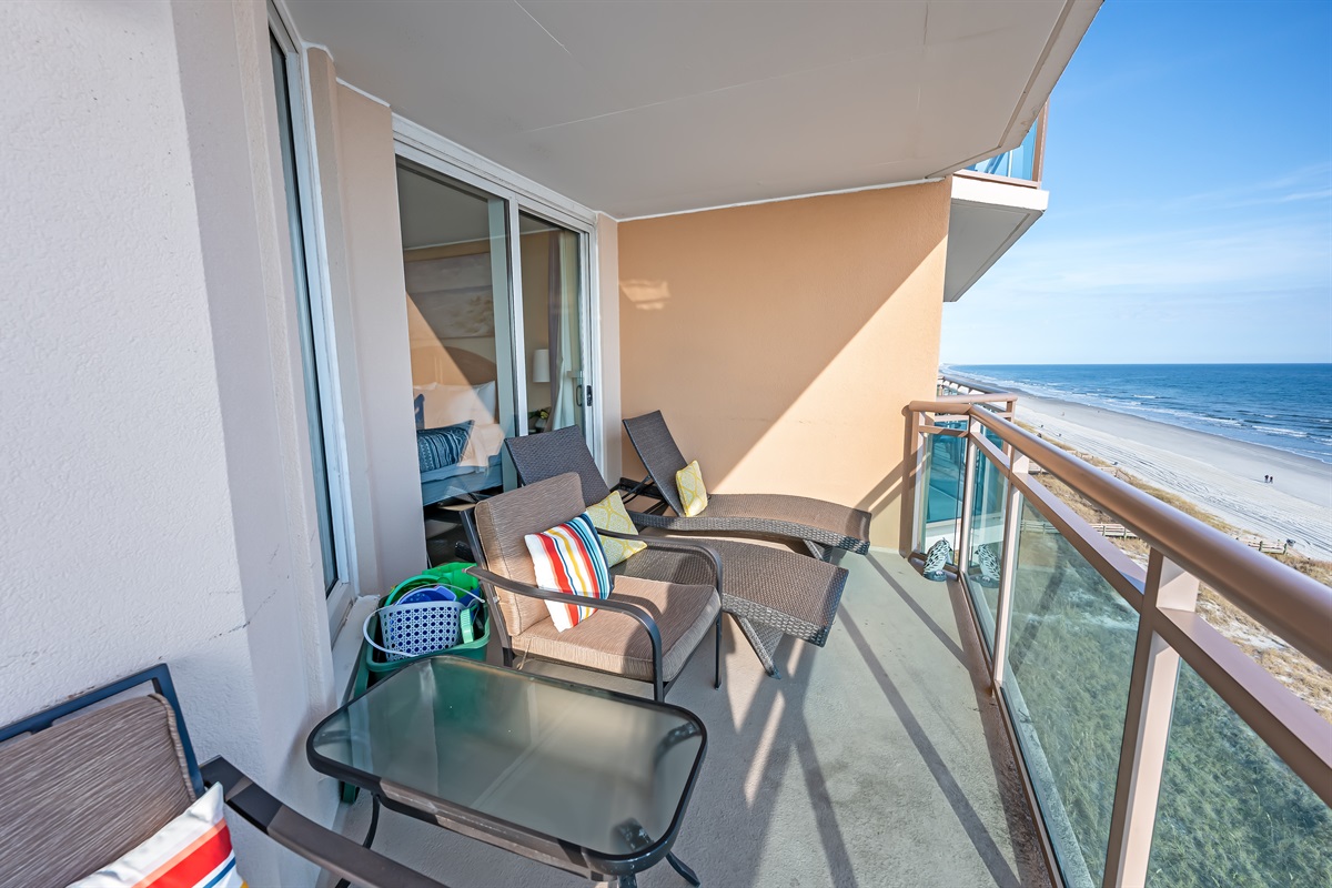 Amazing View from the Balcony!