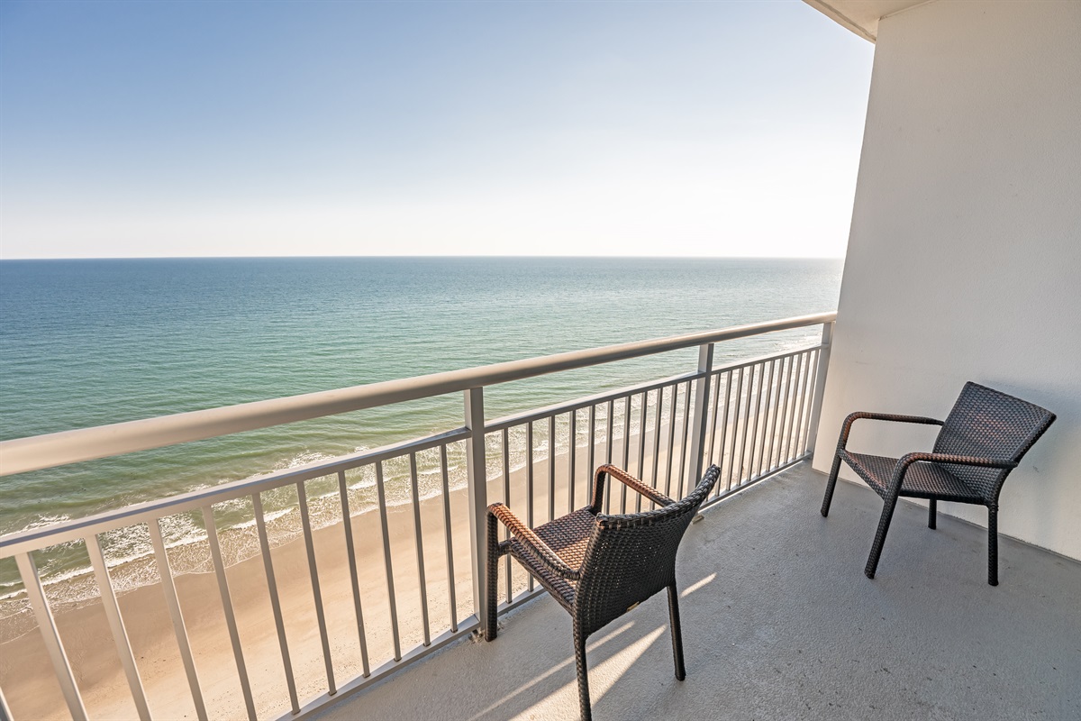 Breathtaking Views from Balcony!