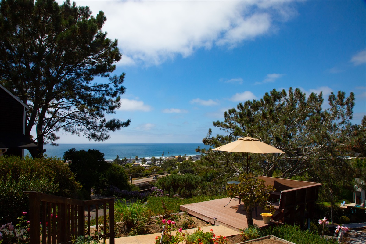 Relax on your deck....views for days
