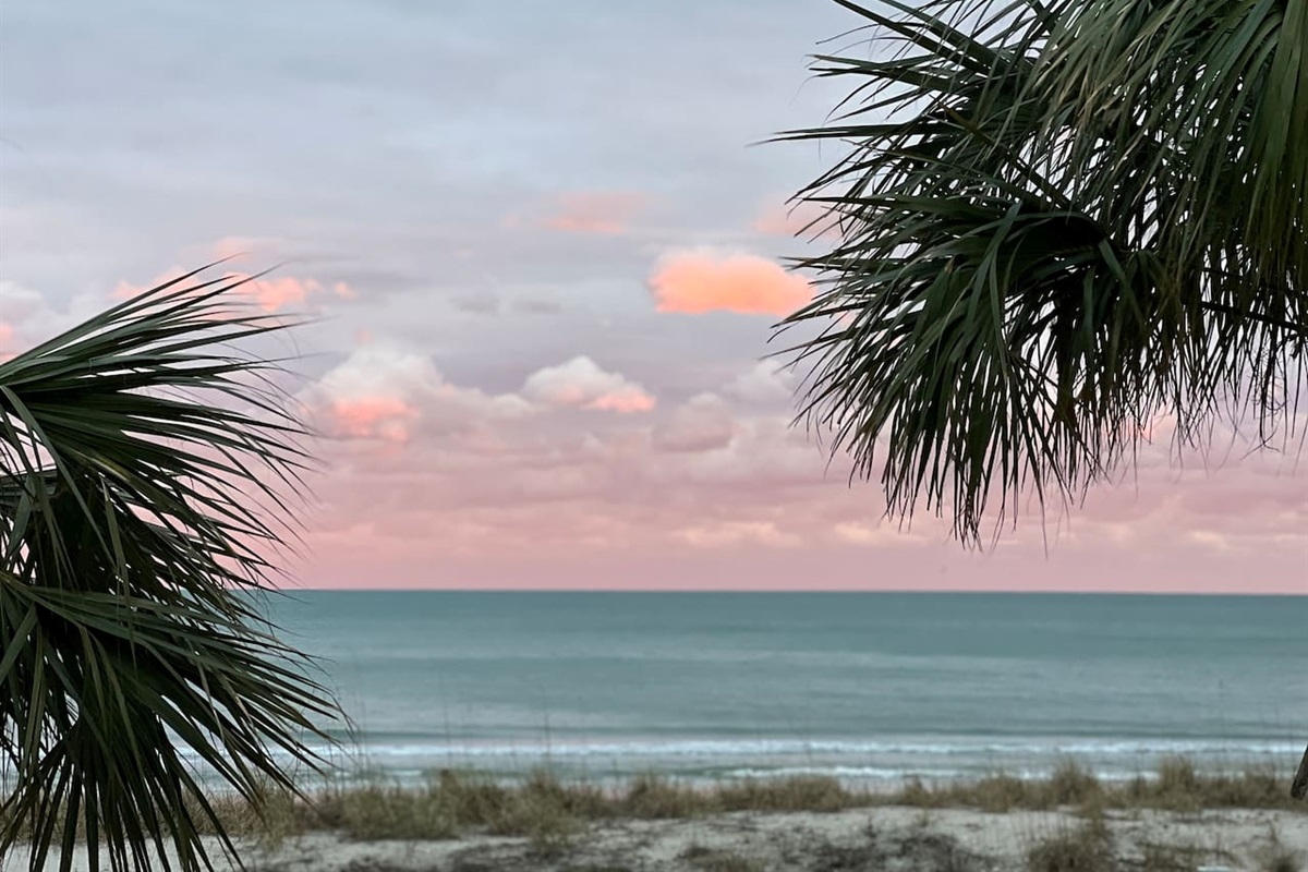 Another beautiful day at Portofino 1424. Photo taken from first floor porch at Portofino 1424. 