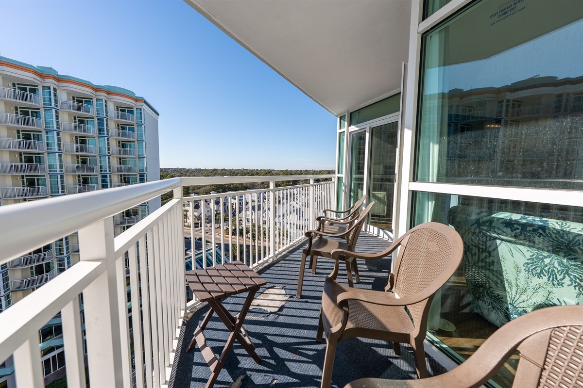 Amazing View from the Balcony!