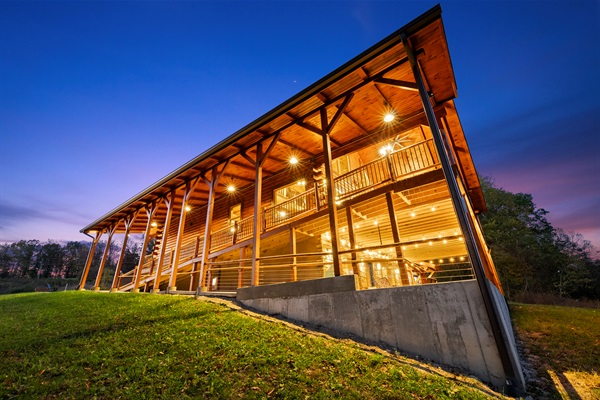 Wheelchair ramps on the side.