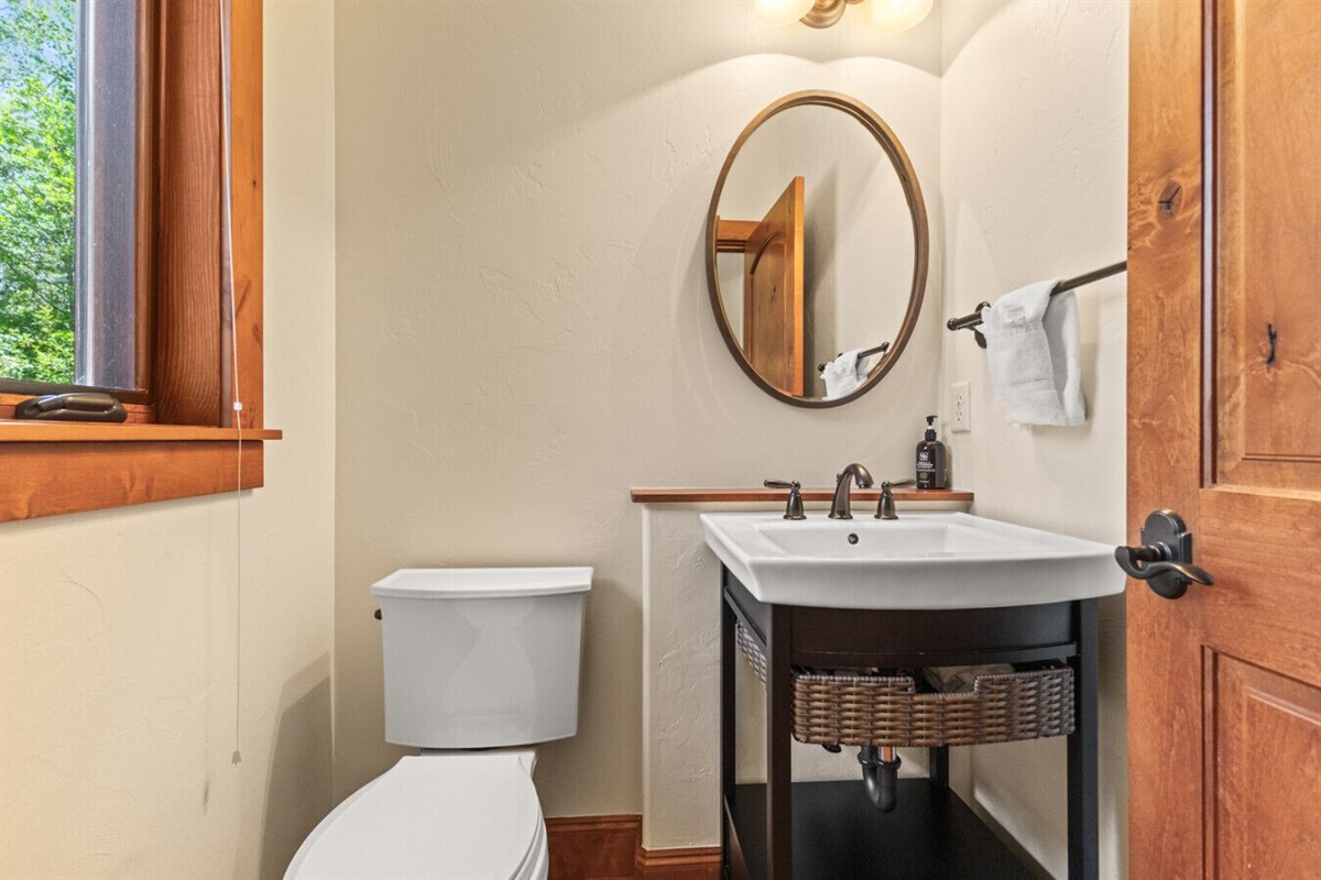 Upstairs Powder Room