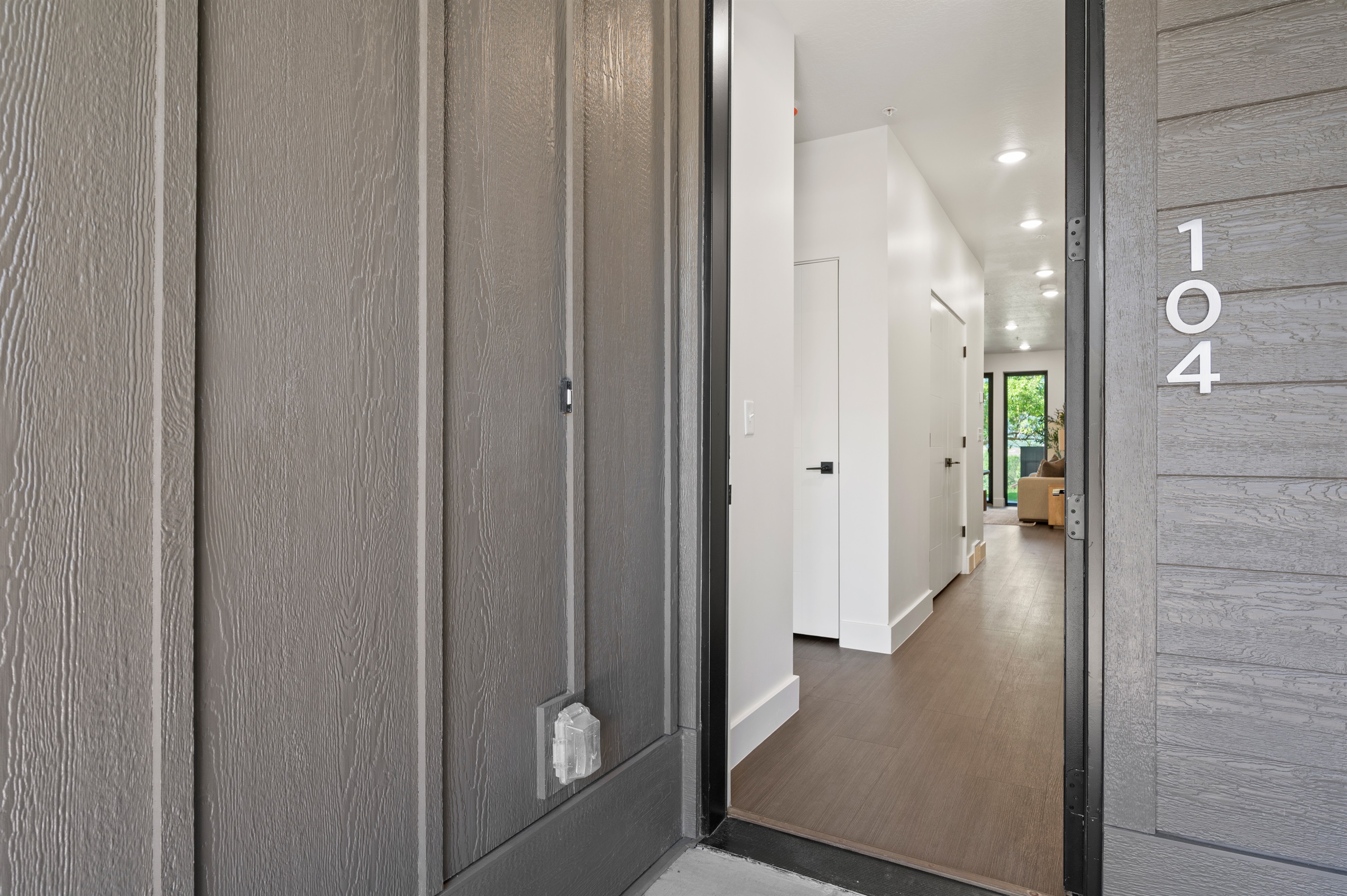 Entrance to the home.