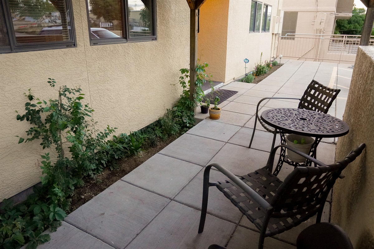 Outdoor Patio Sitting Area