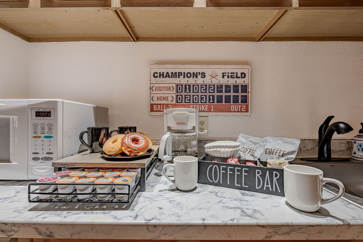 Fully equipped kitchen