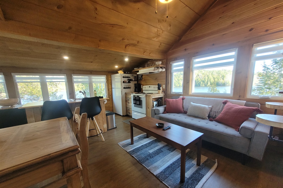View of overall living room area