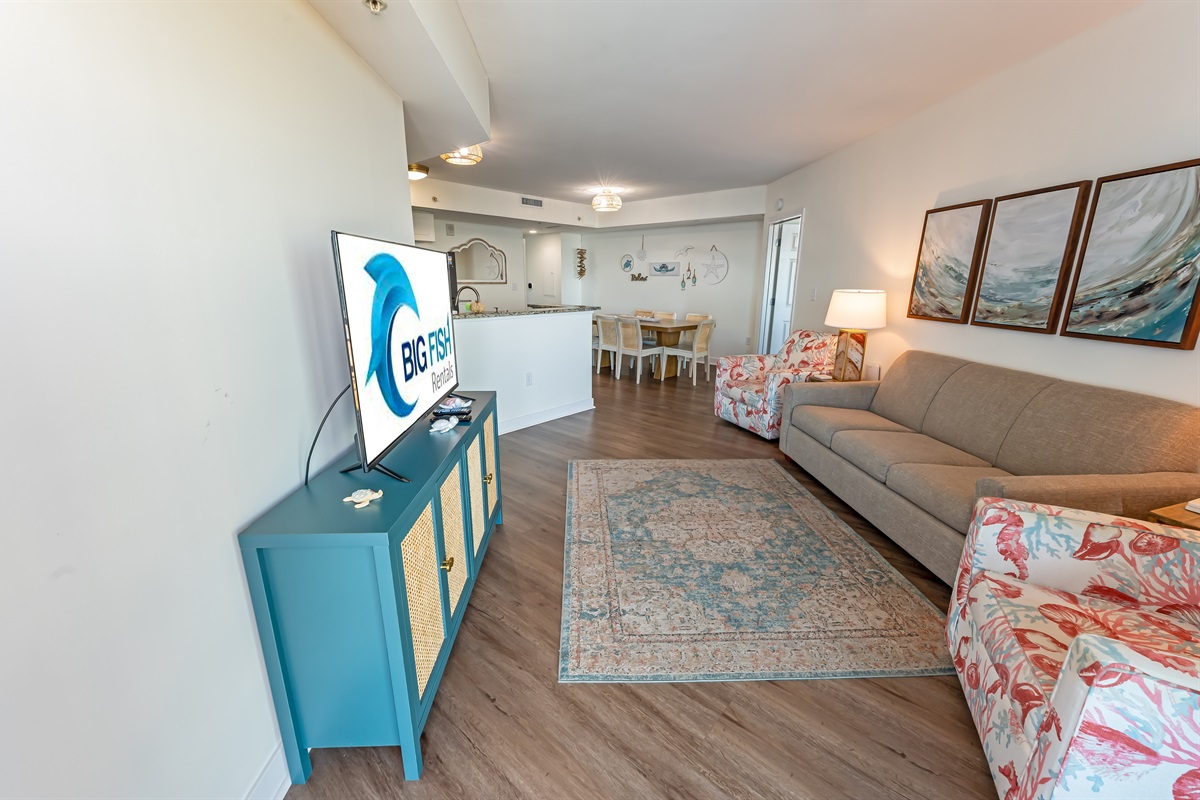 Amazing Living Room with Stunning Views🌊☀️