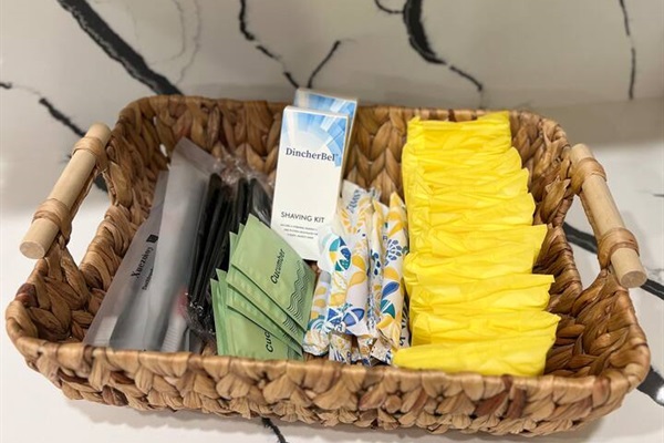 A just in case basket - Just in case anything was forgotten