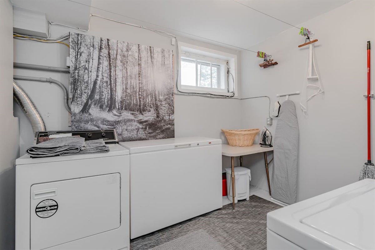 Laundry Area with Washer & Dryer