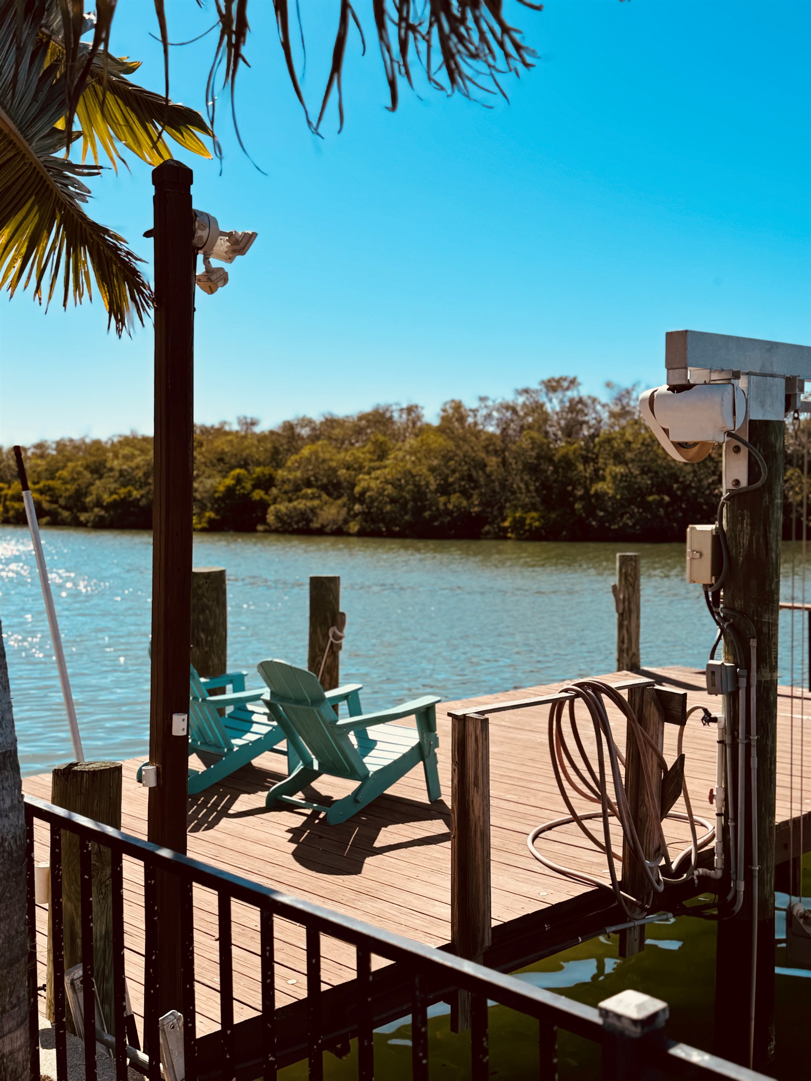 Fish and kayak right off your private dock