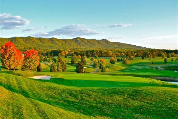 Massanutten has two public golf courses, plus a driving range