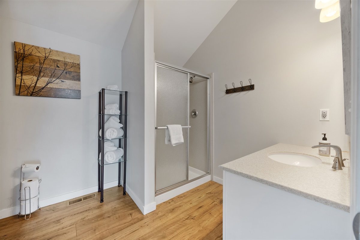 Master Bedroom Ensuite Bathroom with Shower