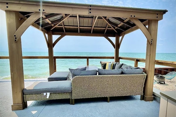 Out Door Living With A Lake View