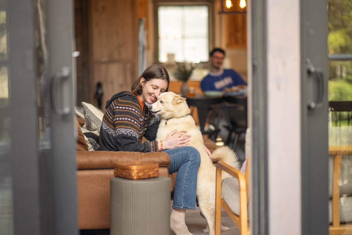 We welcome all family members - human and furry!