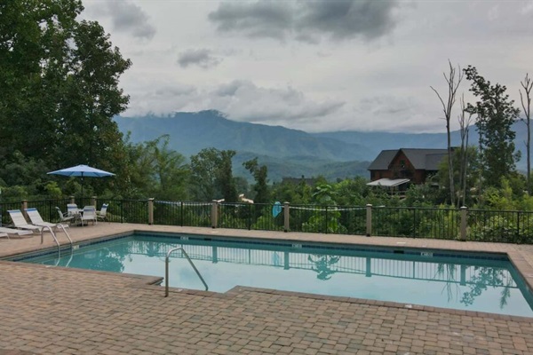 North Clubhouse Pool with Mountain Views