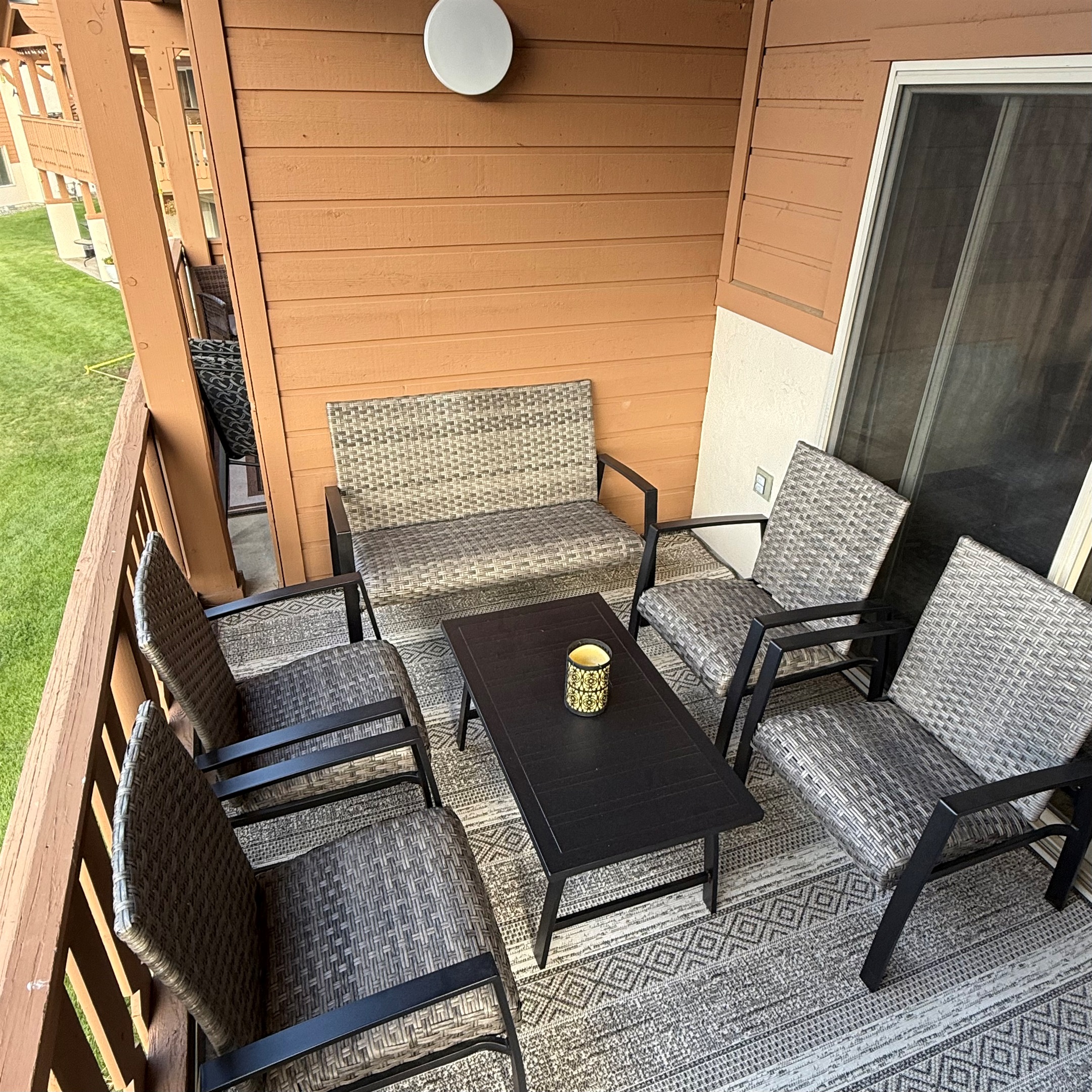 Enjoy the balcony