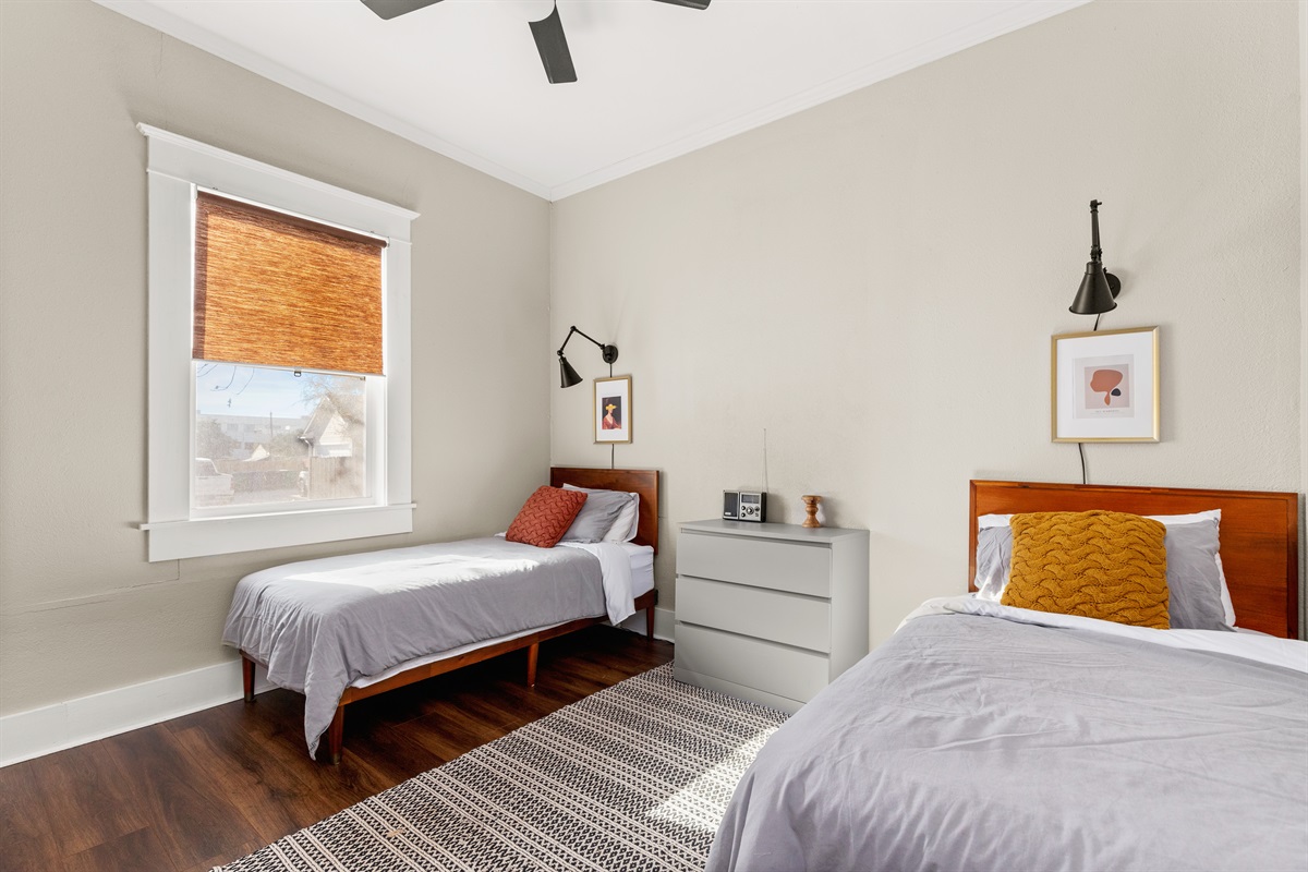 Sleep, dream, repeat – this bedroom sanctuary is a retreat into serenity, where every night is a promise of peaceful slumber
